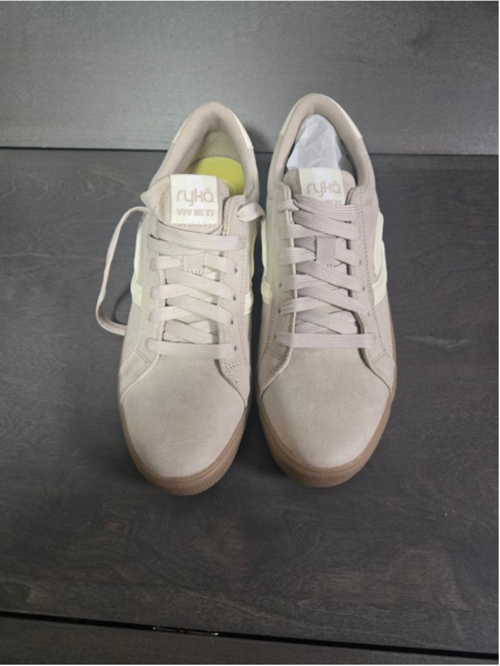 Women's Ryka Viv Next Sneakers Size 9.5 Beige Brown